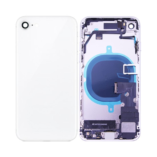 Tapa Trasera+Frame+Flex Apple iPhone 8 Blanco Tapa Trasera+Frame+Flex Apple iPhone 8 Blanco